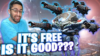 How Good Is The NODENS PANTAGRUEL The FREE Reward On 95 Update  War Robots MK3 Gameplay WR [upl. by Tressa227]