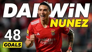 Darwin Nunez All 48 Goals For Benfica The Perfect Striker  Welcome to Liverpool 2022 [upl. by Shaver289]