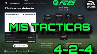 ¡MI MEJOR FORMACIÓN Y TÁCTICAS OFENSIVA  DEFENSIVA FC25 [upl. by Anahsed185]