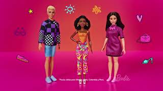 Looks llenos de estilo con Barbie Fashionistas 😎👗✨  Mattel Latinoamérica [upl. by Elades]