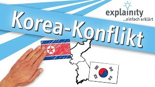 KoreaKonflikt einfach erklärt explainity® Erklärvideo [upl. by Aihsatal717]