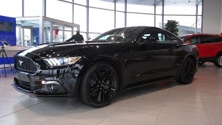 Review 2016 Ford Mustang EcoBoost Euro Spec [upl. by Marva]