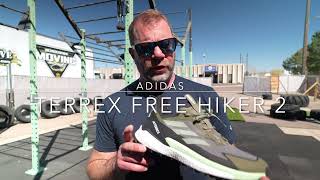 Adidas Terrex Free Hiker 2 With Boost Cushion And Grippy Tread [upl. by Acimaj]