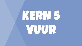 Leren Lezen Eerste Leerjaar  Woorden flitsen  Veilig en Vlot Kern 5  Vuur [upl. by Ramunni]