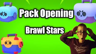 Vidéo Brawl Stars pack opening [upl. by Stone581]