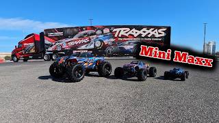 The New Traxxas Mini Maxx Demo Run by MSM and RC Driver [upl. by Sewellyn]