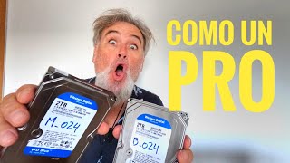 👉Cómo hacer backups MUY SEGURO fácil y barato Foto y vídeo para principiantes [upl. by Orimisac]