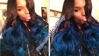 PrincessHairShopcom quotBlue Velvetquot Platinum Russian Review UPart [upl. by Desimone]