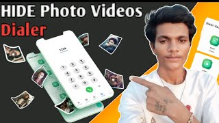 How To Hide Photos in Dialer  Hide Photos Video in Dial Pad  Phone Dialer Me Photo Kaise Chupaye [upl. by Bree]