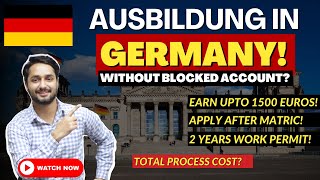 Ausbildung In Germany For Pakistani Students  Benefits And Requirements  Total Process Cost [upl. by Averyl981]