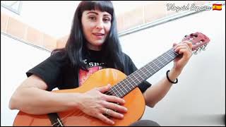 Violeta de Jesucristo su Guitarra y el Himno de los Tercios Españoles [upl. by Gen]