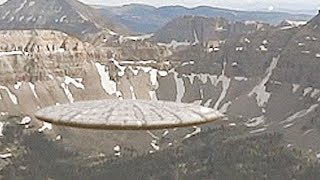 UFO Sighting  UFO over the UINTA MOUNTAINS  USA 👽 CGI [upl. by Xaviera]