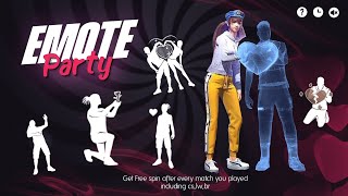 Emote Party Event Free Fire 😮 Magic Cube Store Update Free Fire  Free Fire New Event SaaD GaminG [upl. by Byram]