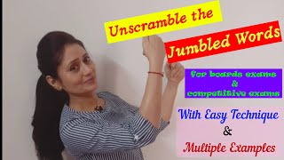 Unscramble The Jumbled Words with Easy Technique [upl. by Fritts474]