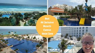 Best Mexico All Inclusive Resorts  Cancun Hotel Zone [upl. by Ahsena640]