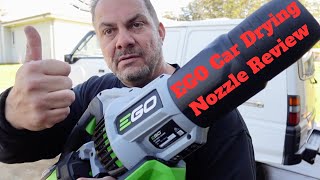 EGO Leaf Blower Stubby Car Drying Nozzle Review [upl. by Kosse]