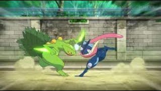 Pokemon XYZAsh vs Sawyer 3v3 [upl. by Naasah530]