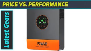 Efficient Power Solution PowMr 5000W Hybrid Solar Inverter Review [upl. by Esertap524]