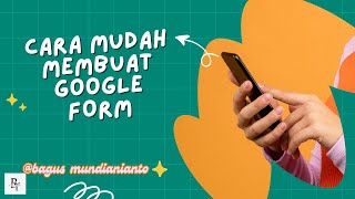 Tutorial Google Form perkategori pilihan [upl. by Hedda344]