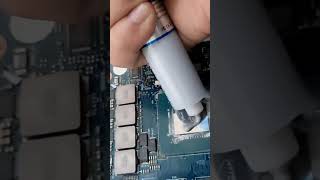 repaste processor amp GPU laptop laptop repair maintenance cpu [upl. by Llerut]