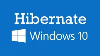 How to Enable Hibernate Option in windows 10 [upl. by Edrick]