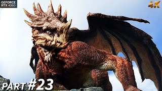 GOD OF WAR Gameplay Walkthrough Part 23  RESCUE SECOND CHAINED DRAGON GOW4  4K  PC  IGSKDX [upl. by Rhu76]