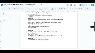 The Script for HMV Jackal Style For CoolZDanethe5th [upl. by Sillyhp]