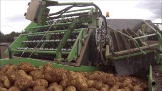 Arrachage de pommes de terre 2014 GoPro [upl. by Bashemath]