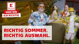 Ab in den Wagen Der KauflandSommerhit mit Vanessa Mai Knossi amp Julien Bam I Hier bin ich richtig [upl. by Asyal]