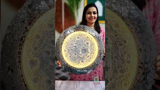 Moon Lamp😍 trending shorts diy diyprojects diycrafts karwachauth festivevibes viral diwali [upl. by Trilley]