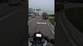 Transporter übersieht mich 😡 motorrad motovlog [upl. by Ayhtak970]