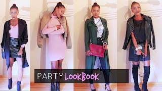 4 TENUES POUR FAIRE LA FÊTE  PARTY LOOKBOOK [upl. by Ahsenrat884]