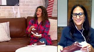 Camper Leather LaceUp Sneakers  Runner K21 on QVC [upl. by Amalberga]