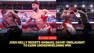 Josh Kelly Overcomes Final Round Scare in Otherwise Dull Fight Against Ishmael Davis [upl. by Keheley]