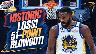 Draymond Greens Worst Night Ever in Warriors’ Historic 51Point Loss [upl. by Tnelc]