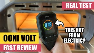 FAST REVIEW  Ooni VOLT Indoor Electric Pizza Oven [upl. by Donny]