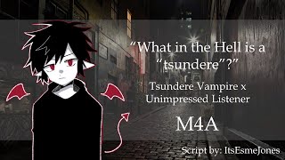 Tsundere Vampire Totally Hates You  ASMR Unimpressed Listener Comedy Flirting Wholesome [upl. by Wiskind]