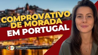 Comprovativo residência em Portugal [upl. by Meingoldas914]