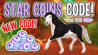 200 NEW STAR COINS CODE FREE HORSE FREE STAR COINS amp STAR RIDER FOR EVERYONE IN STAR STABLE [upl. by Aerdnod]