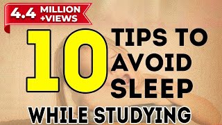 10 Tips To Avoid Sleep While Studying  Exam Tips For Students  LetsTute [upl. by Aneleiram]