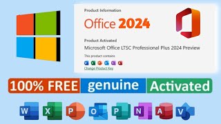 Download and Install Office 2024 from Microsoft  Free Genuine Version  Hindi [upl. by Barker497]