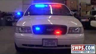 2007 Ford Police Interceptor  Whelen LIN3 LIN6 TLN1J [upl. by Levins]