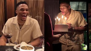 Russell Westbrook TURNED 36 12th Nov  Nikola Jokic s and Nuggets teammate CELEBRATES with FAMILY [upl. by Broddy66]