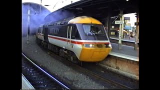 British Rail North East 1993Blyth Depot amp Newcastle Classes 37 56 91 InterCity 125 HSTSprinters [upl. by Dnaltroc11]