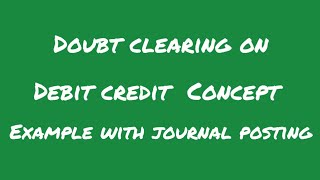 Debit Credit rules explained  what is debit and credit  Basic Accounting [upl. by Anidam]