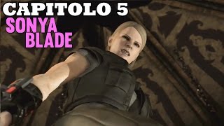 Mortal Kombat X CALCI NELLE PALLE CAPITOLO 5  SONYA BLADE [upl. by Neelhsa]