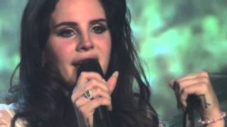 Lana del Rey Tears of emotion during Video Games Vicar Street Dublin 26052013 [upl. by Ecineg]