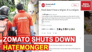 Zomatos Epic Reply To Customer Who Cancelled Order For Sending Muslim Delivery Boy [upl. by Olen]