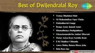 Best of Dwijendralal Roy  Unforgettable Bengali Song  Dwijendrageeti Music Box [upl. by Essyla]