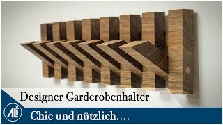 DIY  Garderobe aus Paneele Holz  wie gefällt sie euch [upl. by Tarrant]